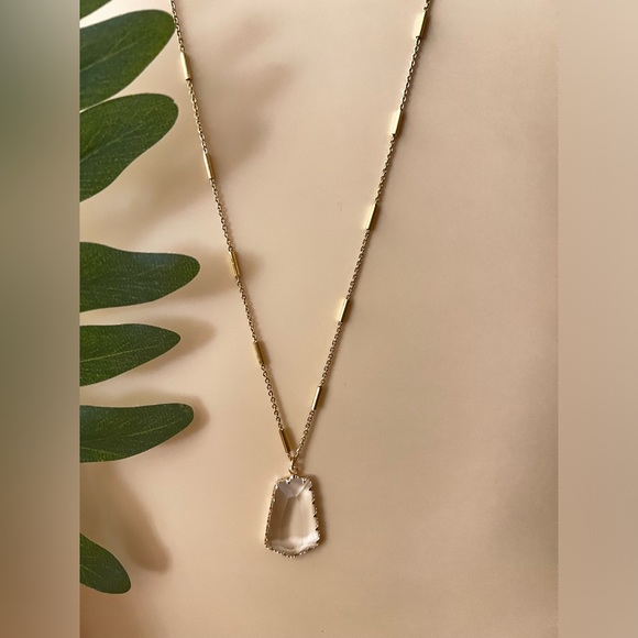 Boho Chic Classic Gold Necklace - Artsy Chic Long Pendant Necklace - Picture 4 of 17